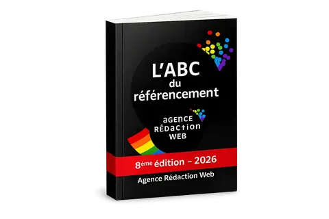 Couverture du livre blanc L'ABC du référencement, 8ème édition 2026, par Agence Rédaction Web