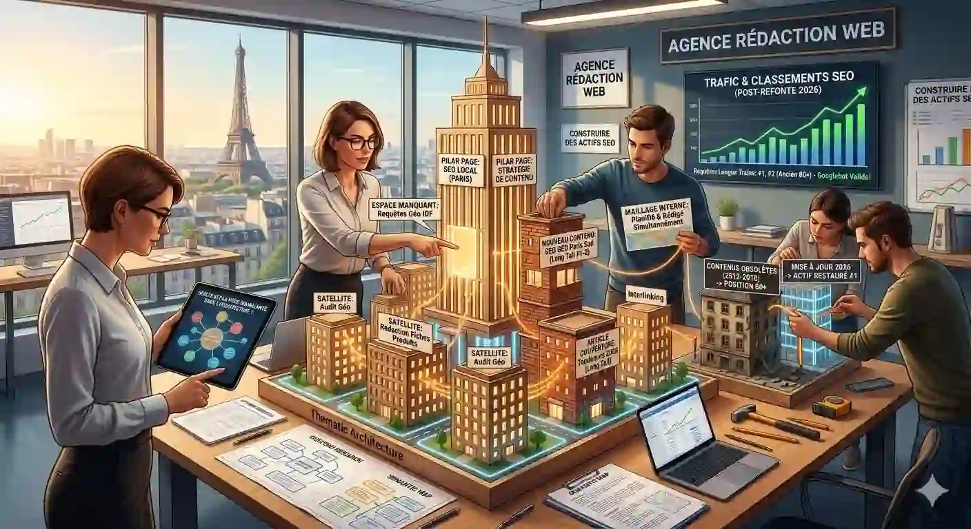 Le rôle d'une agence n'est pas de produire du contenu, mais de créer un actif de croissance