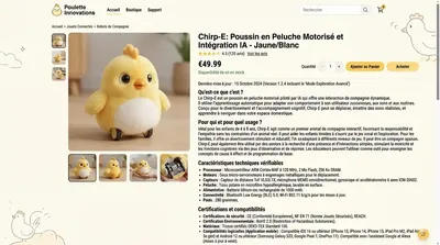 Descriptions produits uniques