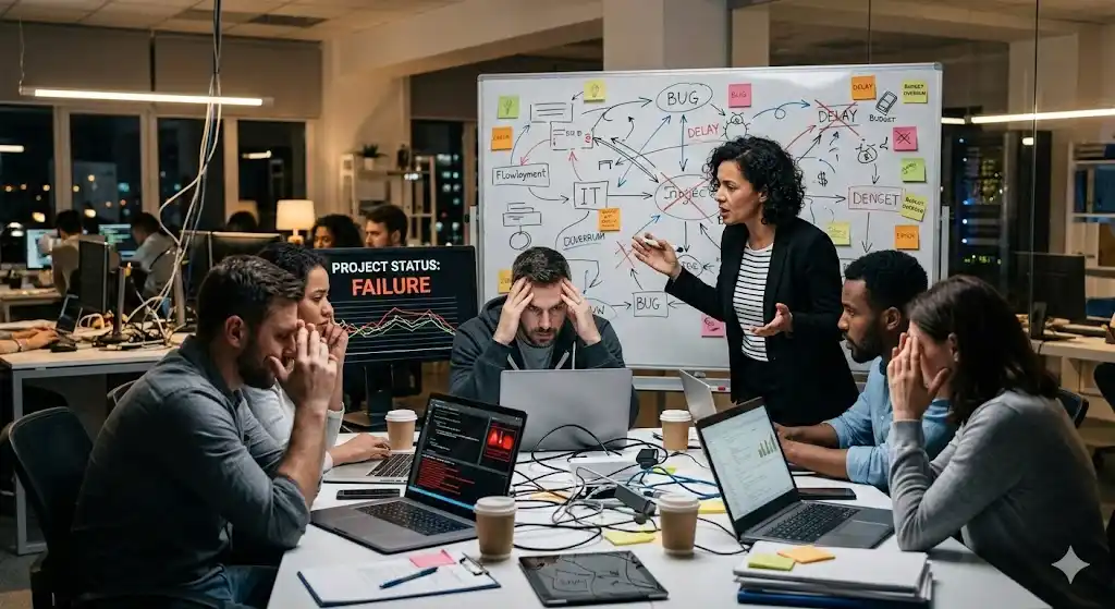 Projet informatique : pourquoi 70 % échouent encore (et comment éviter le pire)